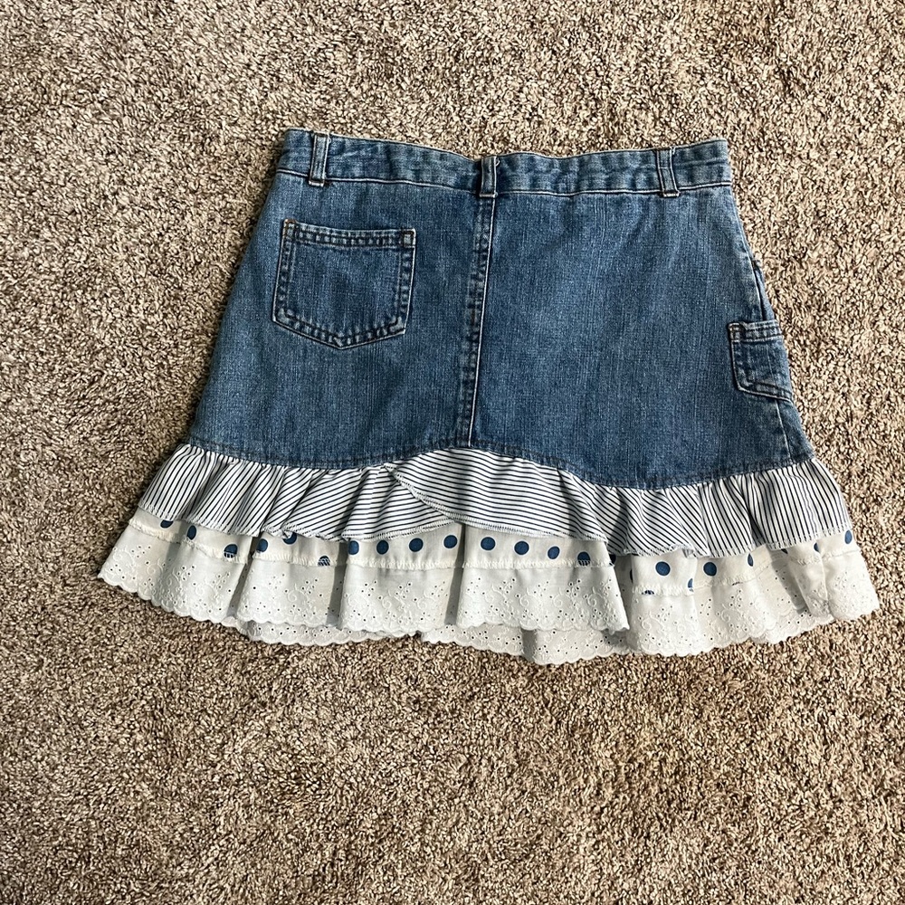 Disney Denim and Ruffle Skirt - Girls Size 14 - Picture 3 of 3